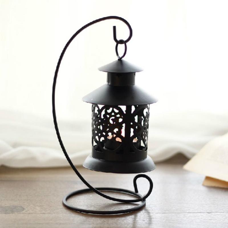 

Candle Holders Creative Candelabros Hollow Hanging Bird Cage Holder Candlestick Lantern Wedding Vintage Home Decoration