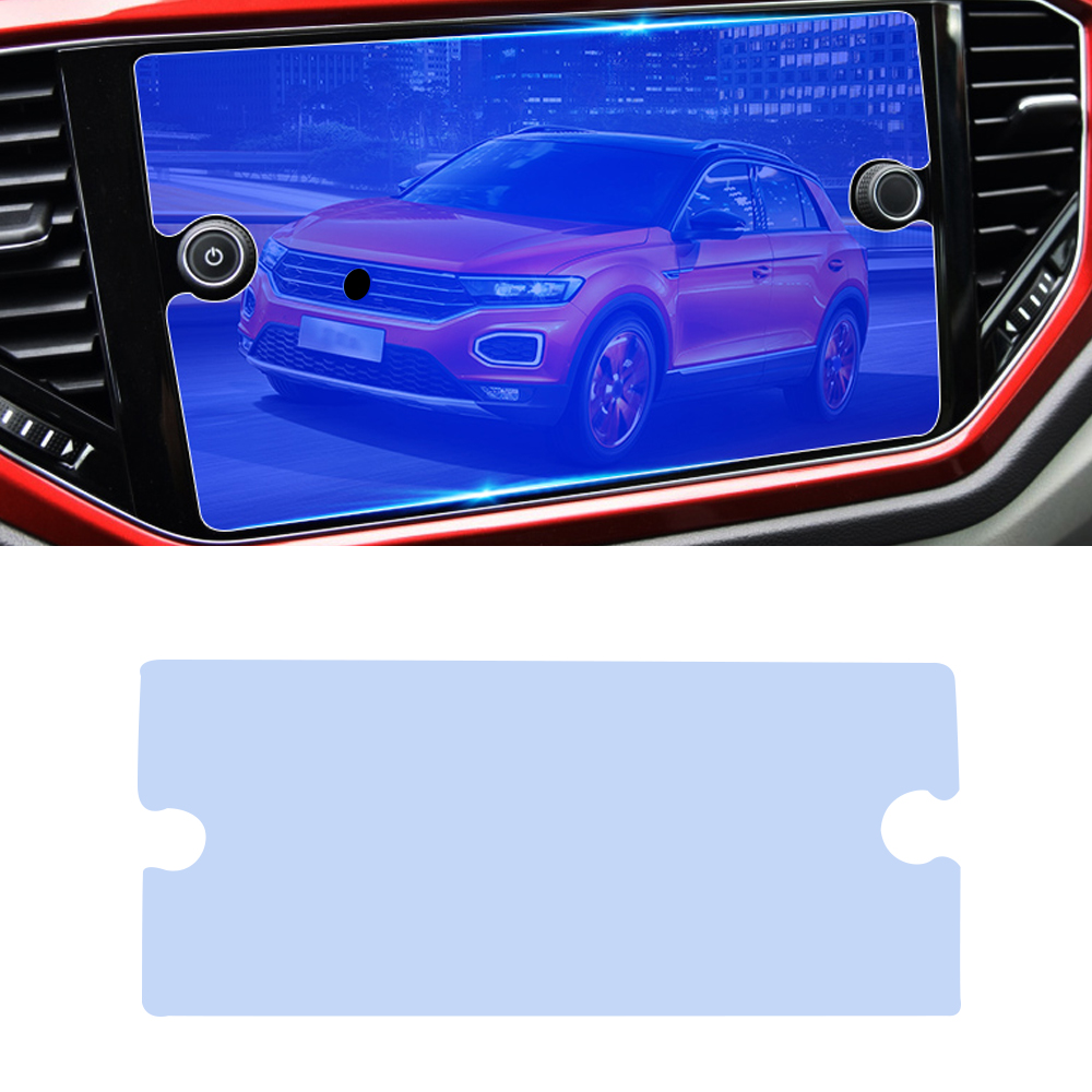 

Auto Car Navigation Film Monitor Screen Protector Protective Tempered Glass Sticker for VW Volkswagen T-Roc 2017-2020