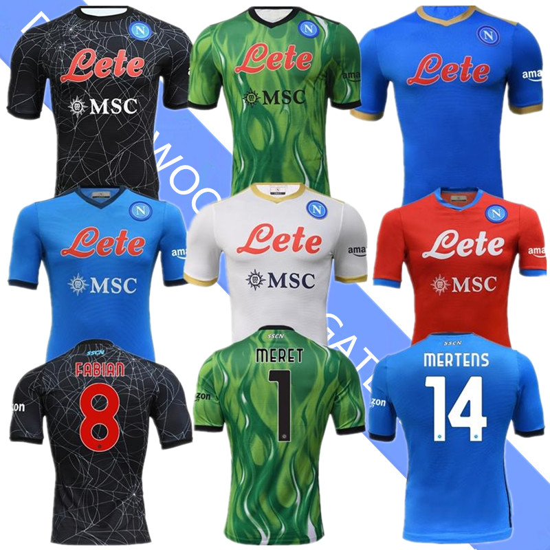 

2021 2022 Napoli Special soccer jersey 21 22 Naples LOZANO OSIMHEN Insigne Mertens KOULIBALY ANGUISSA POLITANO home away Fourth football shirt