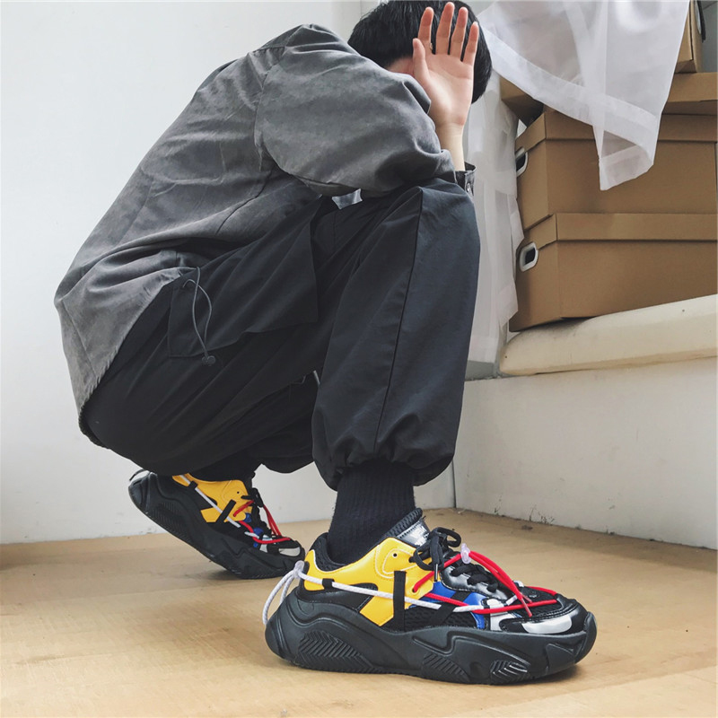 

Top Quality Women Men Sport Size 44 Running Shoes Yellow Red Orange Black White Blue Green Runners Lace-up Trainers Sneakers Code: 16-D222