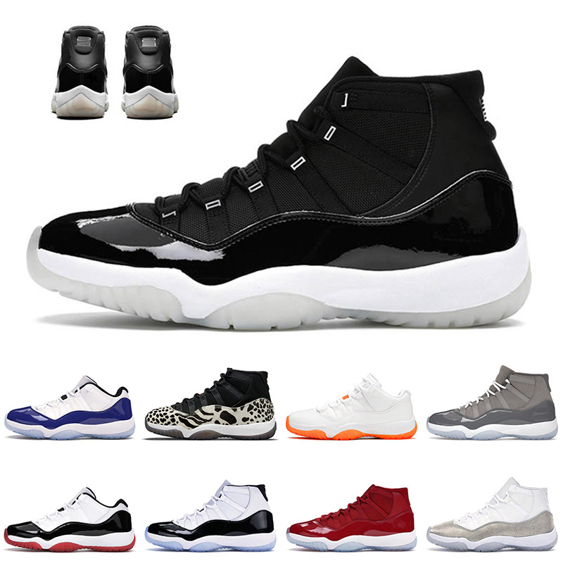 

Animal Instinct 11 11s Top Jumpman Mens Basketball Shoes Women Cool Grey Concord 25th Anniversary University Blue Space Jam Sneakers Trainers 36-47, B22 rose gold 36-40