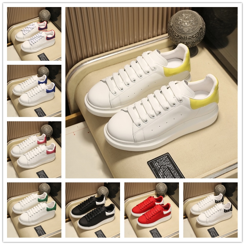 

[With box]2021 designers men women womens white mens shoe espadrilles flats platform oversized shoes espadrille flat sneakers size 36-45, Black