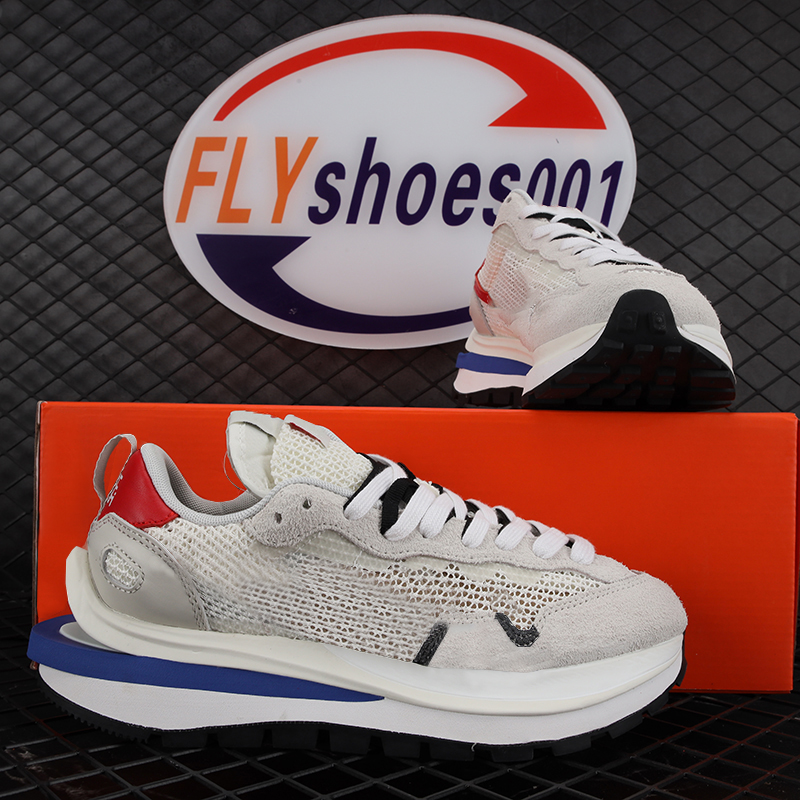 

Sport trainer basketball shoes retro sneakers waffles fuchsia game royal red neptune green black white yellow LD Net surface Breathable
