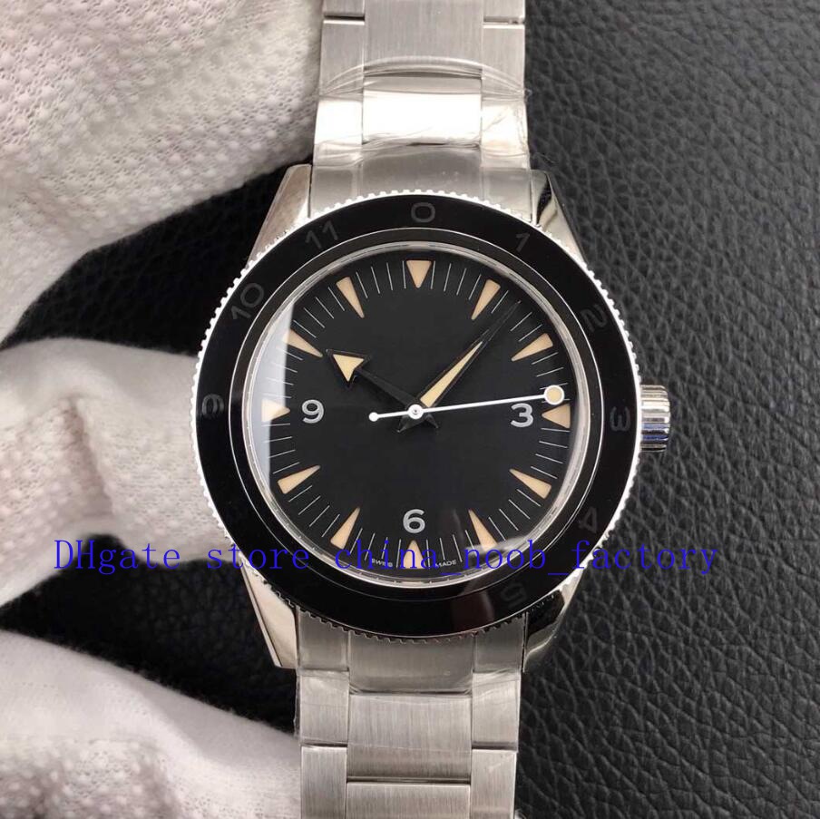 

VS Factory Automatic Cal.8400 Watch Men 41mm 300m Auto 233.30.41.21.01.001 Black Dial Stainless Steel Bracelet Limited Edition James Bond 007 VSF ETA Men's Watches, Only watch box