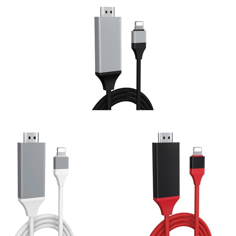 

8Pin To Cable Converter Adapter USB Charging 1080P 720P HD 4K HDTV Video D30 For IPad Tripods