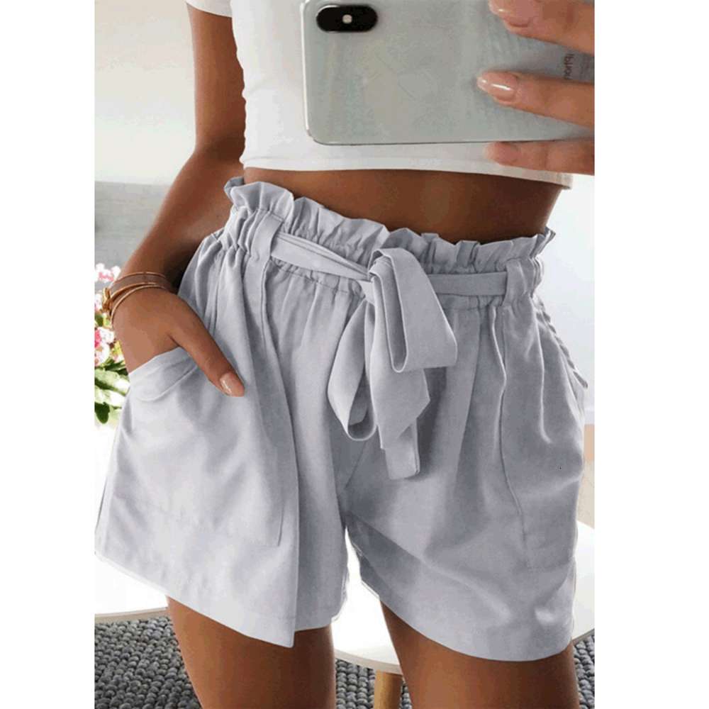 

High Quality New Large Women' Casual Wide Leg Shorts Casual and Versatile Simple Style Pants Loose Style Trunks, Brown