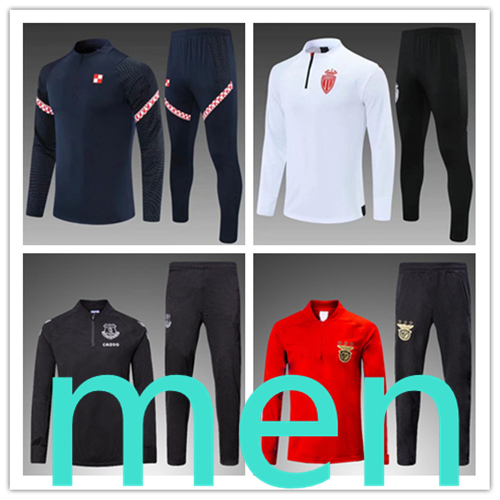 

2021 2022 Mens jogging football training tracksuit kits 20 21 survetement foot soccer chandal futbol chándal survêtement homme Wear
