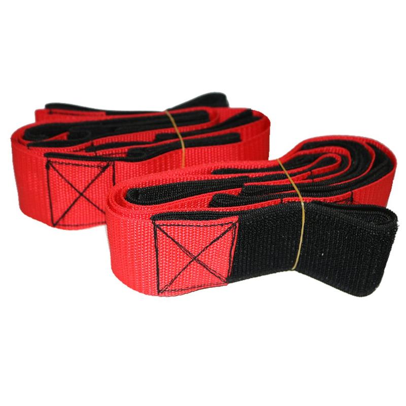 

Resistance Bands 2pcs Foot Race Outdoor Game 3 People For Kids Adults Team Prop Development Training Equipment