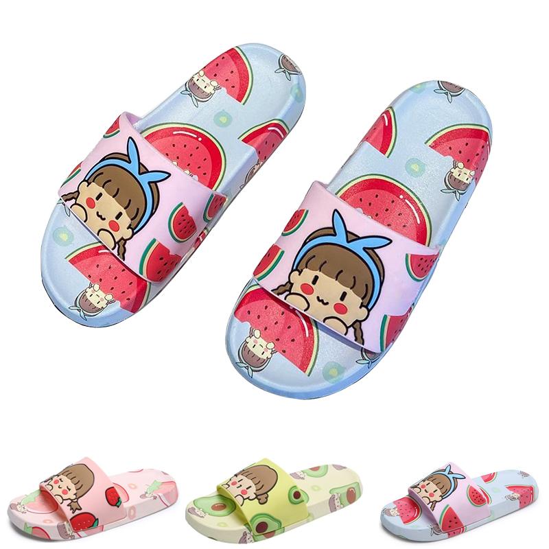 

Slippers Sandals For Women's Platform Bathroom Home Women Fashion Soft Sole Indoor Slides Woman 2021 Summer Non-slip Flo, Strawberries