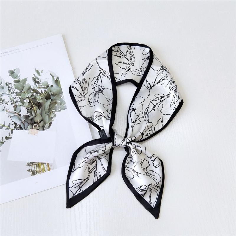 

Scarves Design Animal Scarf Silk Women Tie Leopard Tiger Dog Zebra Head Bag Foulard For Ladies, Blue;gray