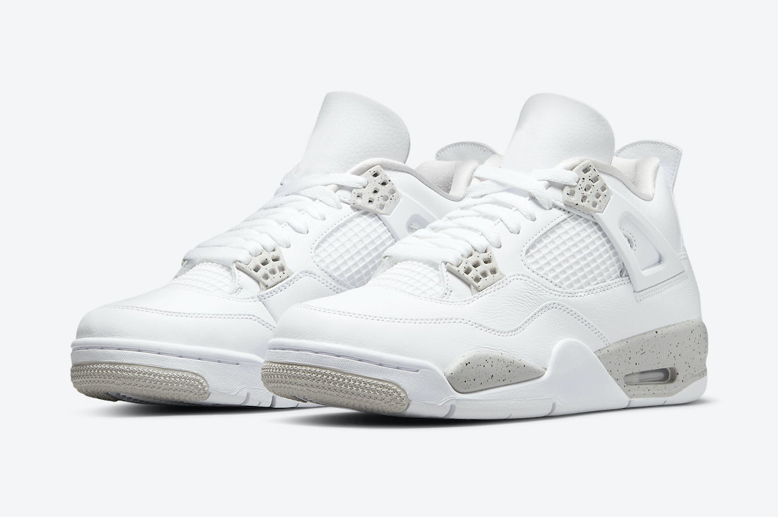 

Shoes Authentic 4 White Oreo 4S Tech Grey Black Fire Red University Blue CT8527-100 Trainer Men Sports Sneakers Original, Bubble wrap packaging