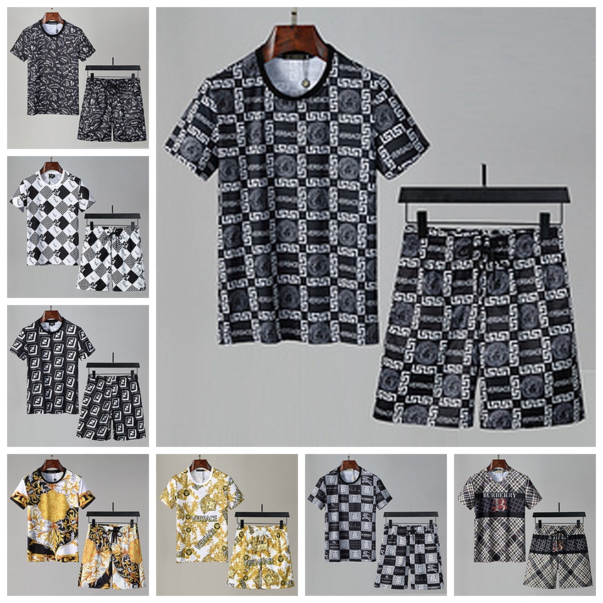 

Men Designers Tracksuits Fashion Mens Tracksuit Jogging Shorts Outdoor Man Sportswear Street Hip Hop Casual Wear High Quality Sports Asian Size -XXXL, Gray