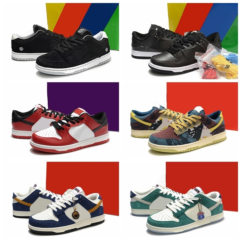 

2020 New Civilist Medicom Toy Kasina x Dunk SB Low Mens Running Shoes Community Garden Chicago Trainer Des Chaussures Women Sport Sneakers
