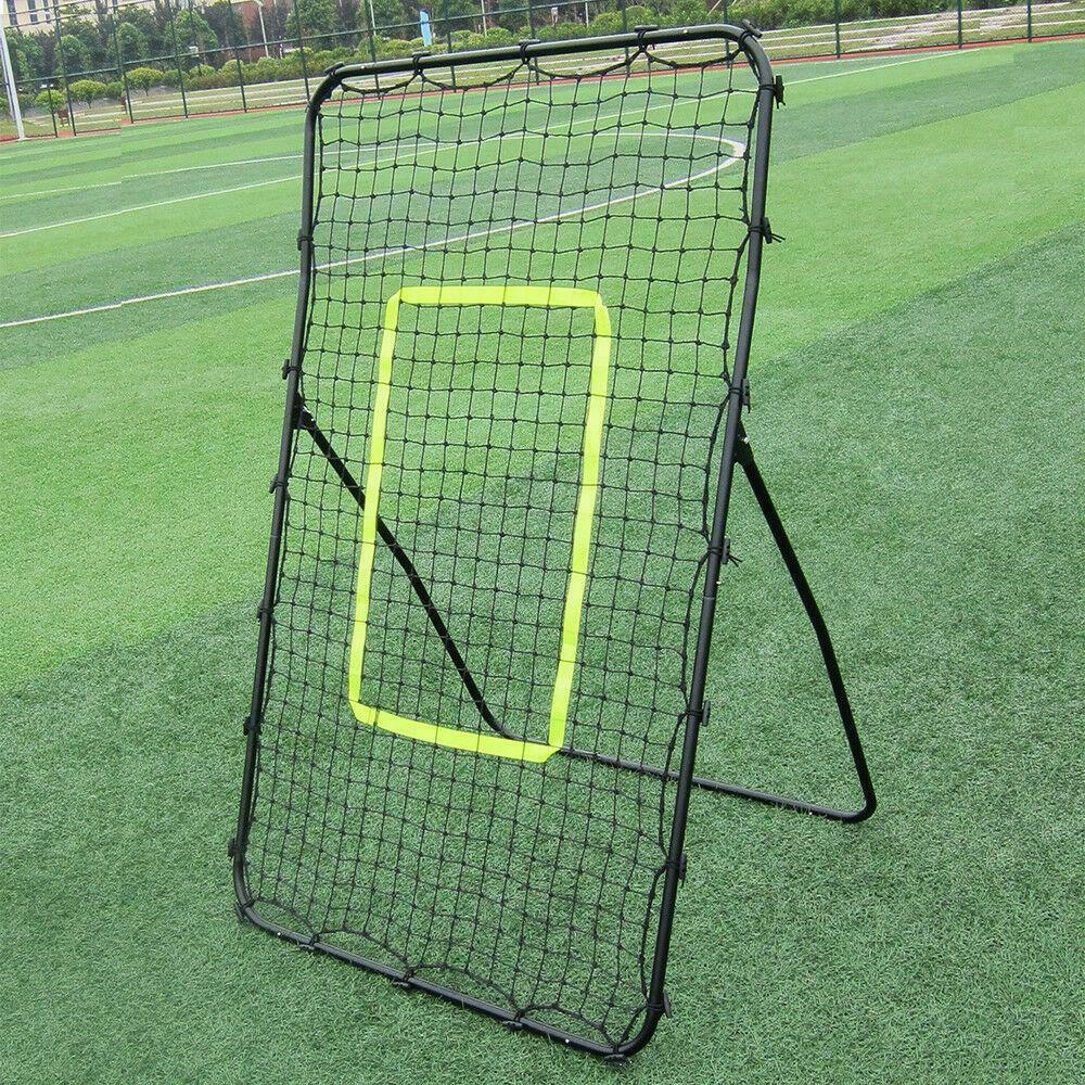 

NEW Pitch Back Rebound Net Baseball Throwing Pitching Return Bounce Training