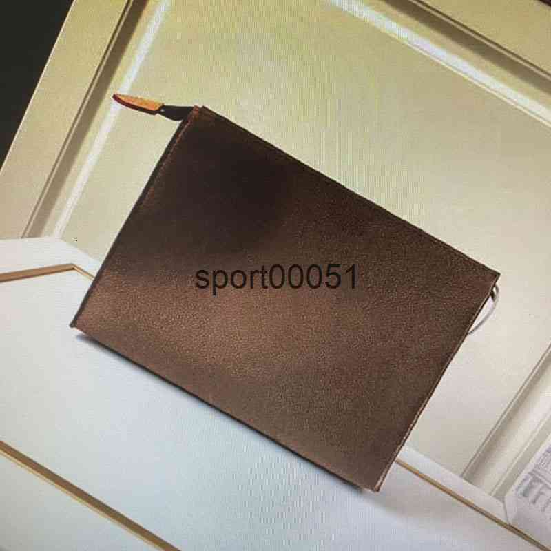 

Wholesale 47542 Travel Toiletry Toilet Pouch 26 CM Protection Beauty Case Wash Bag Leather Women Clutch Mono Canvas Men Cosmetic Bags, With dust bag