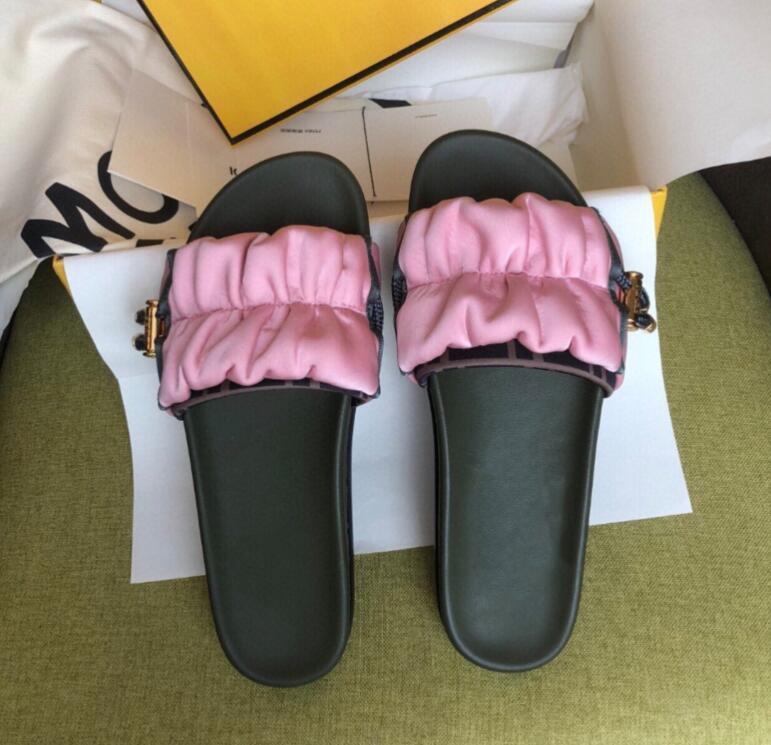 

women Summer slippers designer sandals high-quality flat-bottomed loafers ladies with frame flip flop slide Slideshow 43152