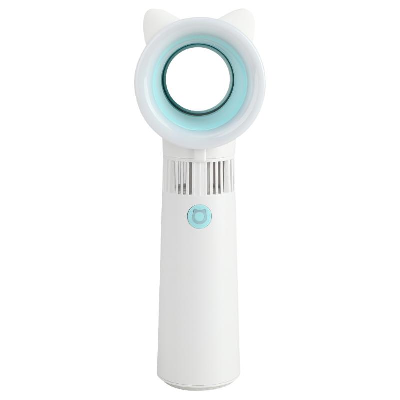 

IHoven Bladeless Fan Portable USB Rechargeable Handheld Mini Foldable Cooler Adjustable Cooling Fans For Outdoor Travel Electric