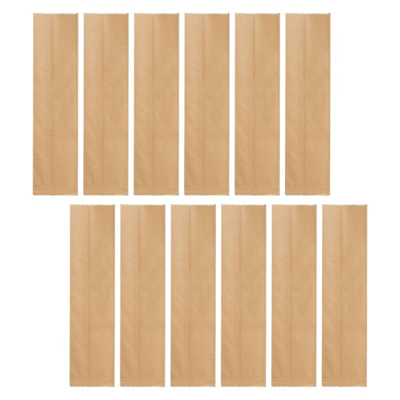 

Gift Wrap 200pcs Brown Paper Chopsticks Set Disposable Packaging Bags