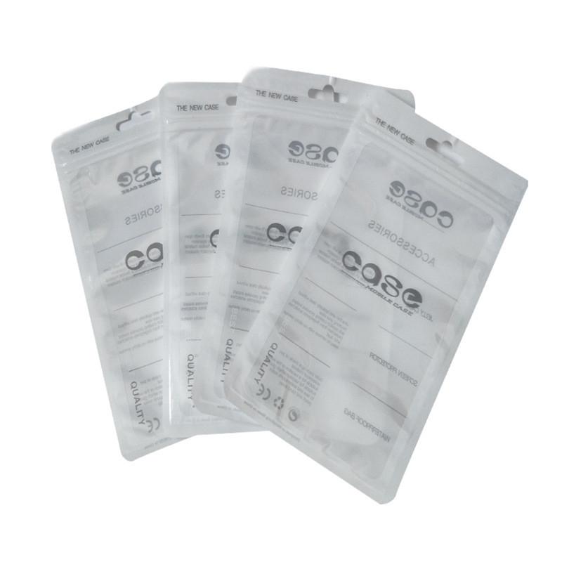 

Zip Lock Bags Zipper Retail Package Clear Transparent Bag Cell Phone FOR iPhone 12 Samsung S20 Case Plastic Packing Hang Hole Pouches