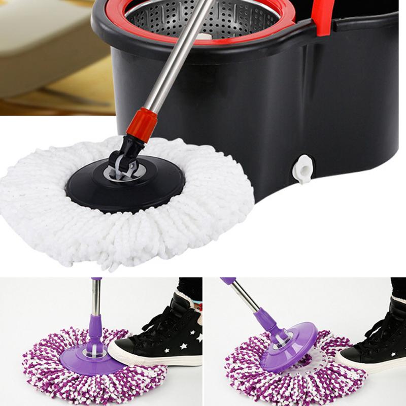 

Laundry Bags Replacement 360 Rotating Head Easy Microfiber Spinning Floor Mop Convenient Cleaning Tool