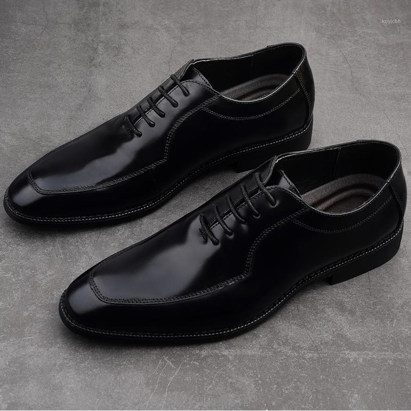 

Dress Shoes Leather Men Fashion Moccasins For Oxford Casual Lather Zapatos Hombre Cuero Mens Formal Man Leisure, Black