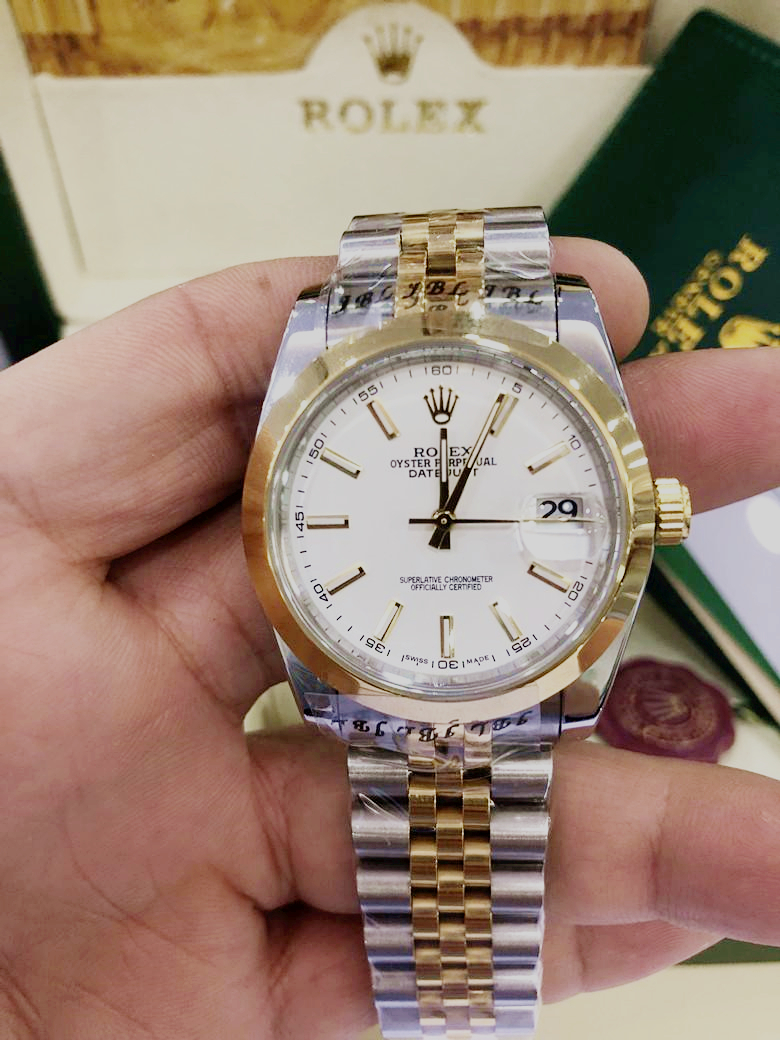 

With original box High Quality Watch 41mm President Datejust 116334 Sapphire Glass Asia 2813 Movement Mechanical Automatic Mens Watches, Style 1 original box + watch