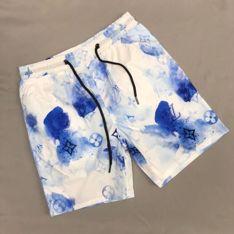 

Beach pants 21SS classic letters beach pants 3D HD printing women and men's unisex casual shorts quick-drying pants t shirt 9921