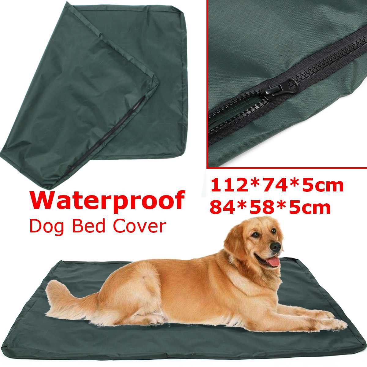 

Waterproof Dog Kenne Bed Cover Pet Mat Puppy Pad Nest Cushion Washabe Green Fodabe Washabe Outdoor Cat Crate Cover