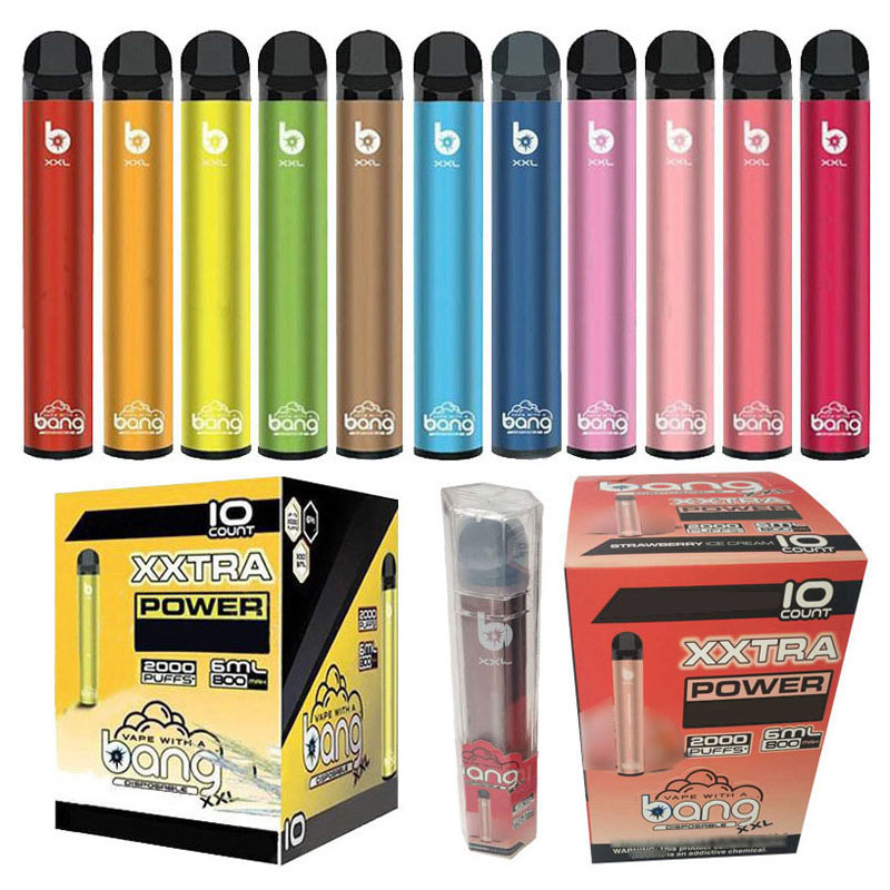 

2000 Vaporizer Pod XXL Disposable Vape Pen XXtra Cigarette High Quality Puff Bang Bong Electronic Vapor Puffs Kiclv