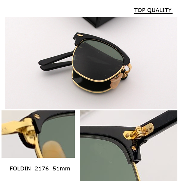 

Folding newest Classic club plank G15 Sunglasses Outdoor brand desinger sunGlass with accessories 51mm, White;black