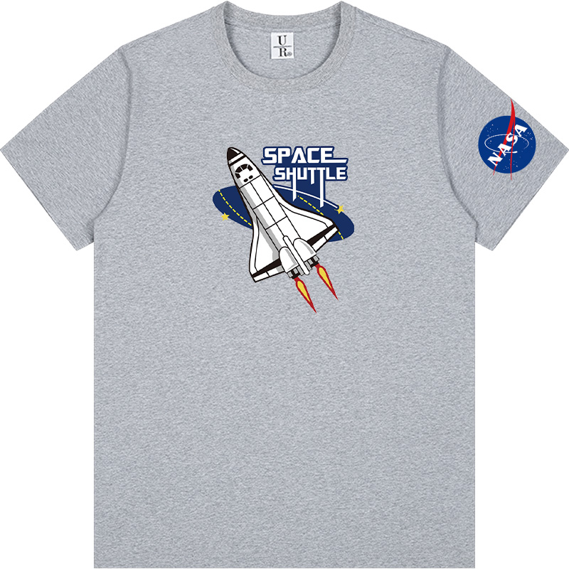 

NASA Logo T-Shirt National Aeronautics Space Administration T Shirt Men and Women size 215-16-14, White