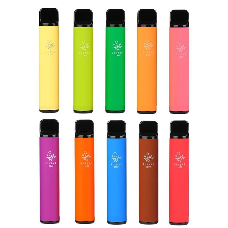 

ELF Bar Lux 1500 Puffs electronic cigarette Disposable vape Pods E-Cigarettes Device 850mAh Battey 4.8ml Pod Prefilled Vapes vaporizer