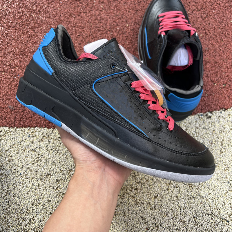 

2022 Retro Release 2 2s Low II Men Women Basketball Shoes Authentic Sports Sneakers Outdoor DJ4375-106 Varsity Red Black White Royal, Pay for extra lace