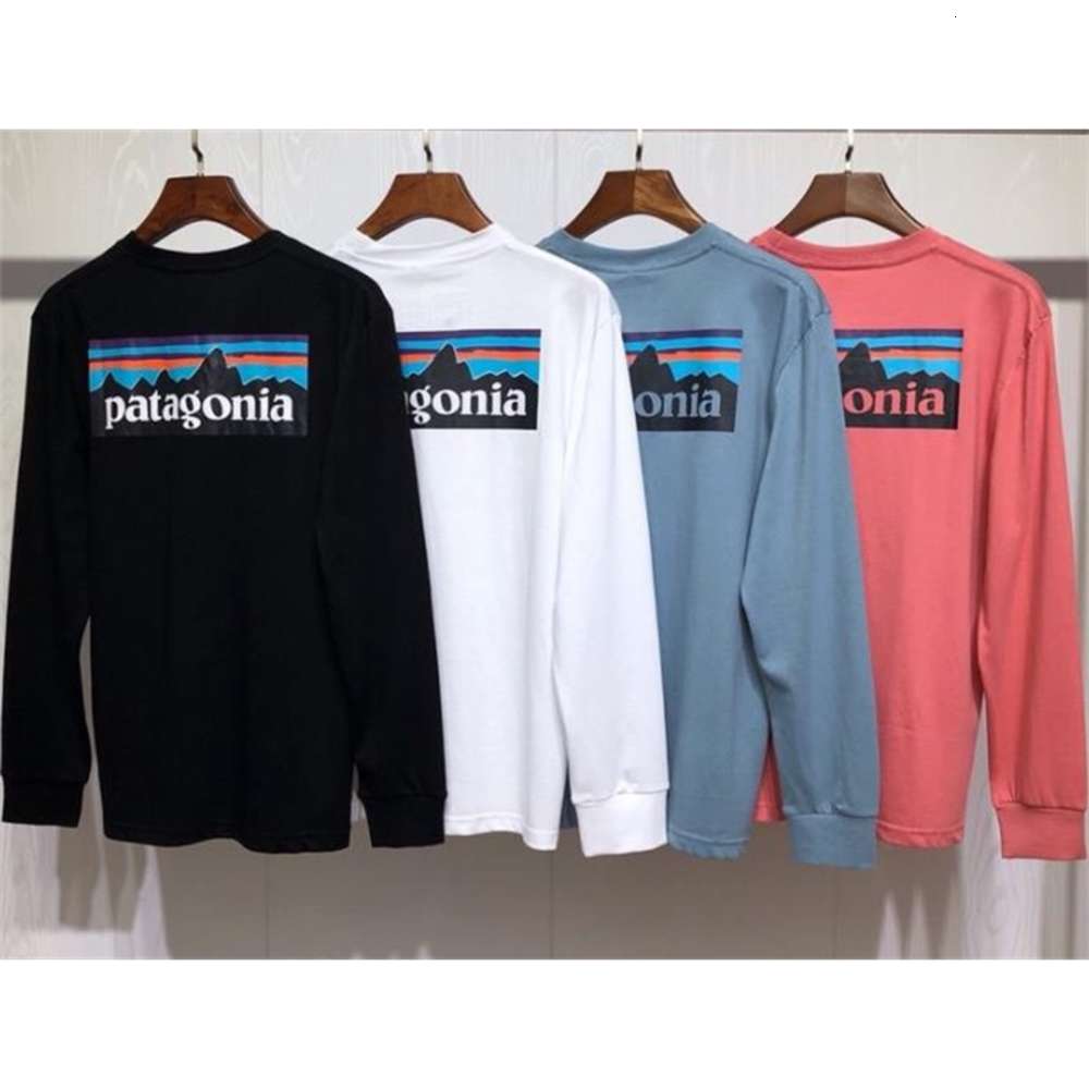 

Autumn Mens Fashion Brand Hoodies patagonia Skateboard Streetwear Hooded Sweatshirts men Women Hoodies Pullover Top, Black