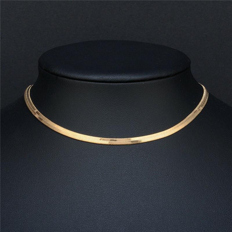 

Pendant Necklaces Simple Personality Short Metal Necklace For Women 2021