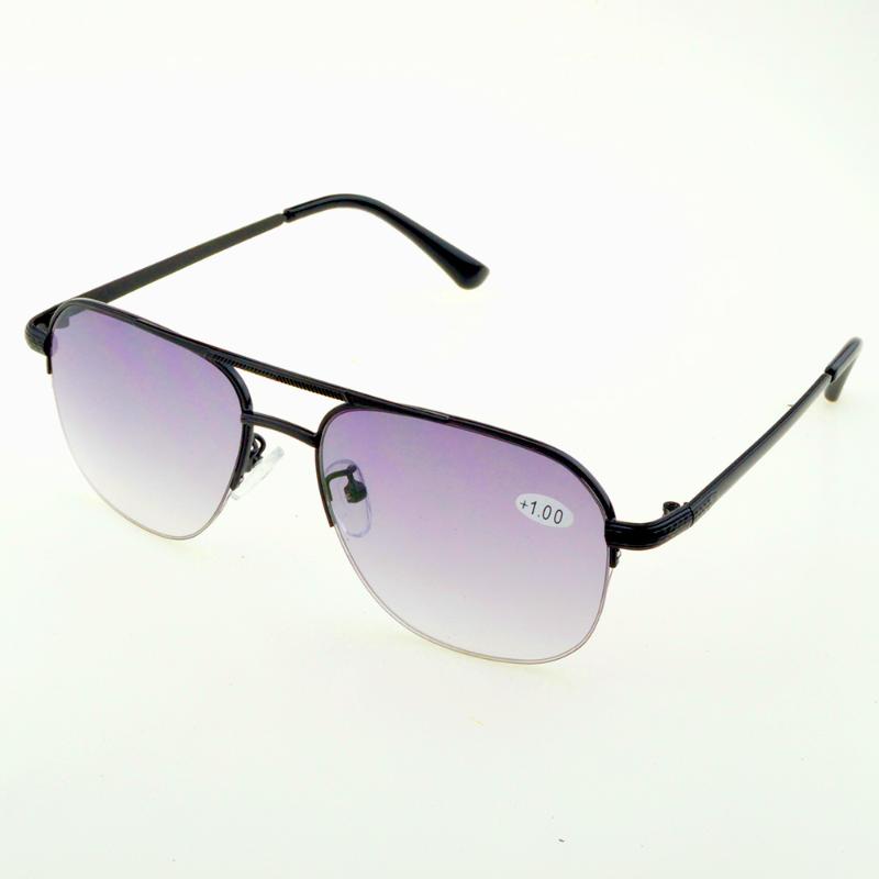 

Sunglasses Oversized Gradient Gray Lens Anti-sunlight Indoor N Outdoor See Near Far Progressive Multi-focus Reading +0.75 To+4