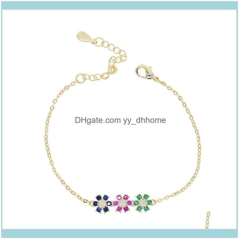 

Link, Bracelets Jewelryblue Red Green Stone Daisy Charm Bracelet Cardcaptor Sakura Flower Chain Wristlet Bangle Haert Jewelry For Girl Kid G