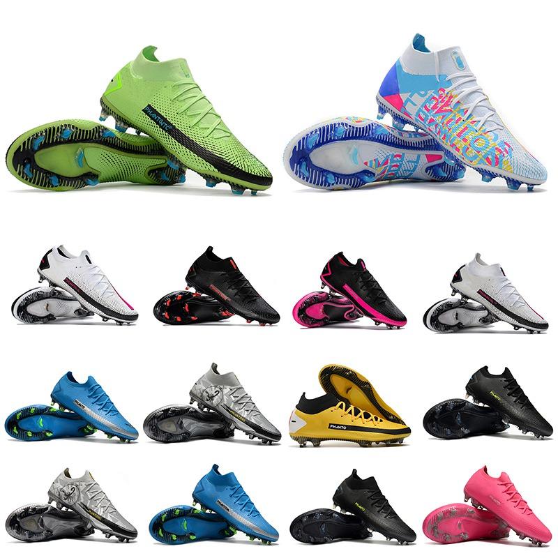 

Soccer Shoes Phantom GT Elite DF FG 3D Chlorine Blue White Pink Blast Black Daybreak Chile Red Scorpion Cleats Rage Green Mens Opti Yellow Spectrum Football Boots, Color 2