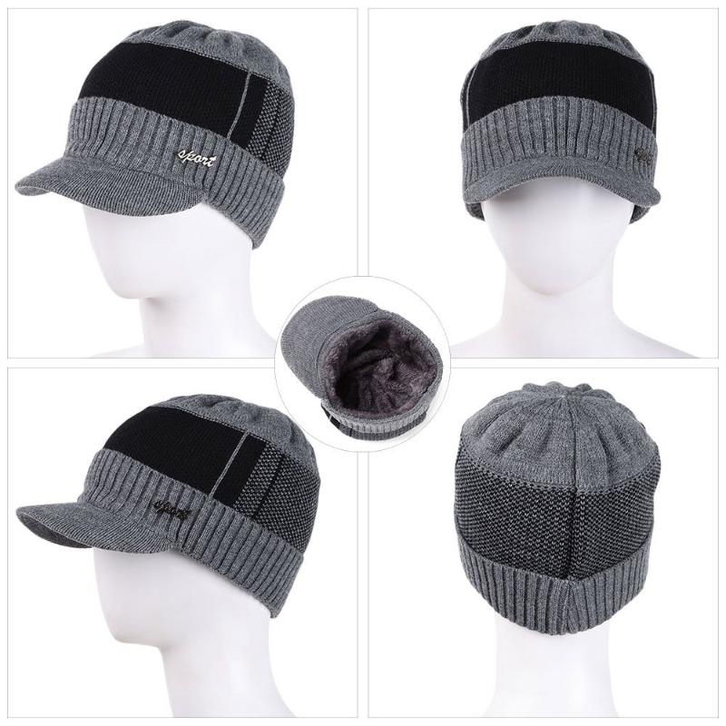 

Beanies Winter For Men Skullies Beanie Hat Cap Women Wool Scarf Caps Balaclava Mask Bonnet Knitted