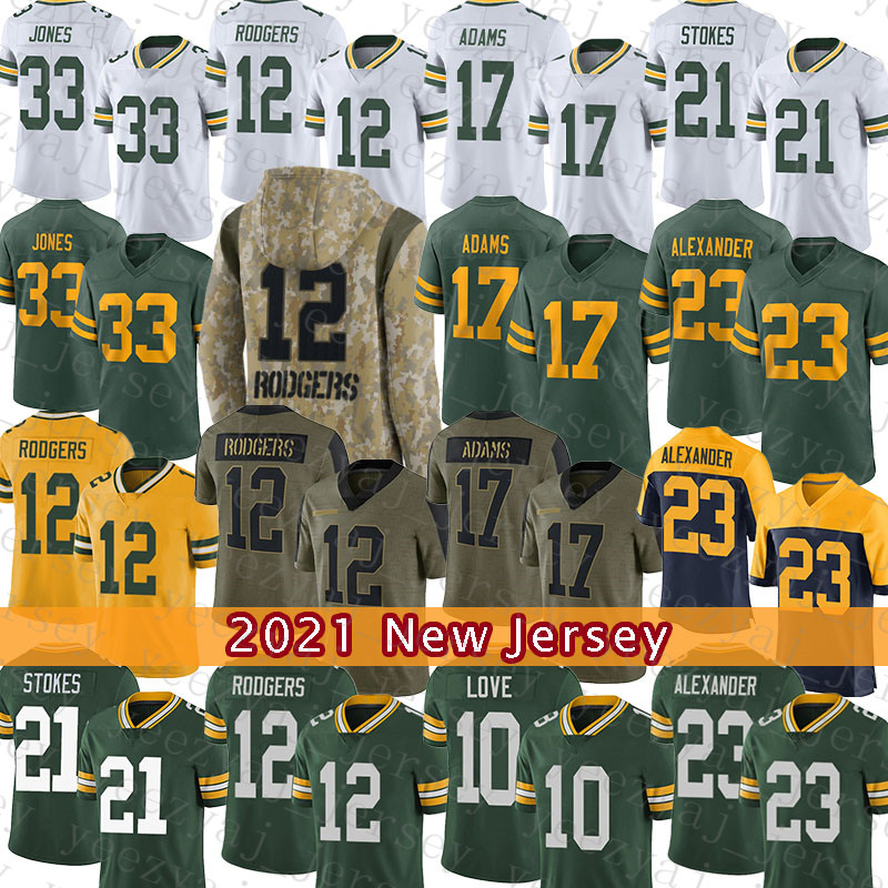 

2021 Salute To Service Hoodie Football Jacket Aaron Rodgers Davante Adams Aaron Jones Eric Stokes Jaire Alexander Love David Bakhtiari Reggie White Starr Jersey, 2021 youth(size:s-xl)-b z g