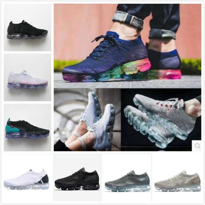 

2019 Knit 2.0 Fly 1.0 Outdoor Shoes Men Women BHM Red Orbit Metallic Gold Triple Black Maxes Shoe Sneakers Trainers 36-45