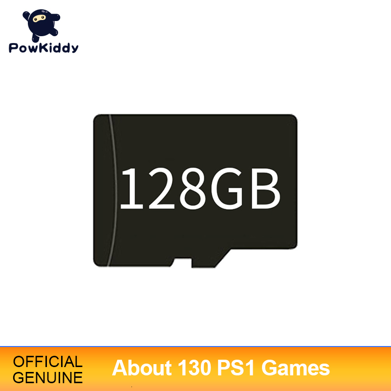 

128GB memory card, suitable for rg350 rg350m q80, built-in 15000 + English games, more than 130 PS1 games