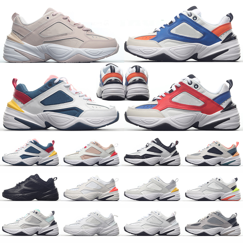 

2022 new high-Quality Running Shoes M2k Tekno old dad shoes Beige Black All White Camo casual Women Men outdoor sneakers Designer size 36-45