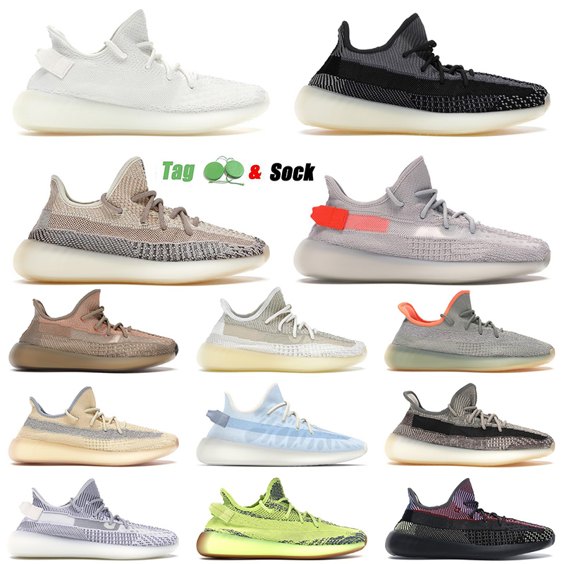 

2021 Arrival Cream Running Shoes Big Size 13 Carbon Ash Pearl Trail Light Mens Women Cloud White Static Black Cinder Zebra Trainers Sneakers 36-48, C24