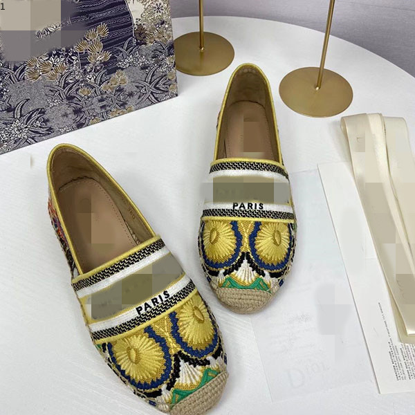 

Dio platform vintage sandalluxury Espadrilles Plate-forme designer womenluxe sandale fisherman shoes size 35-40 letters mjh002