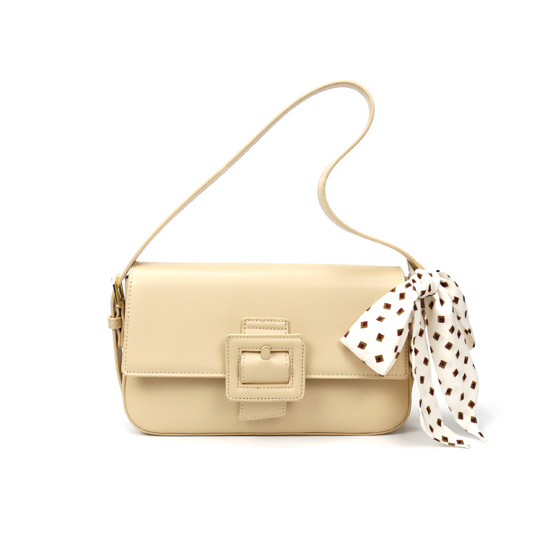 

Fashion Womens Bag 2021 New Special Interest Light Luxury Design Baguette Bag Western Style All-Matching Shoulder Messenger Bag Underarm, Brown