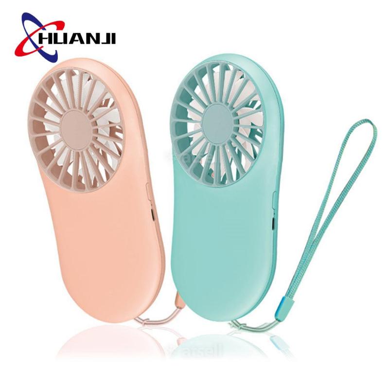 

Electric Fans HUANJI 2021 Pattern Pocket Usb Rechargeable Mini Handheld Student Outdoors Portable Small Fan Air Cooler A134