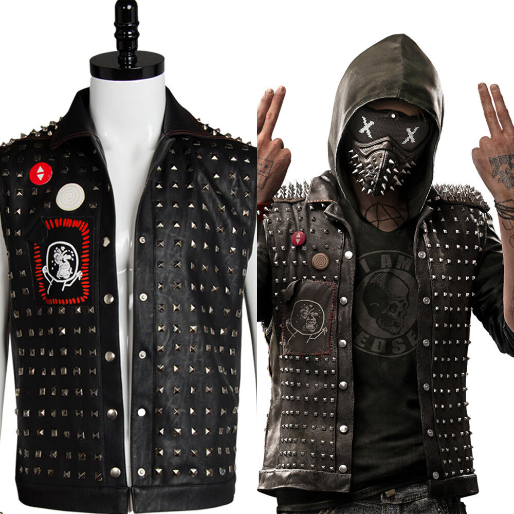 

Watch Dogs 2 Wrench I am Dedsec Shawn baichoo Vest Cosplay Costume