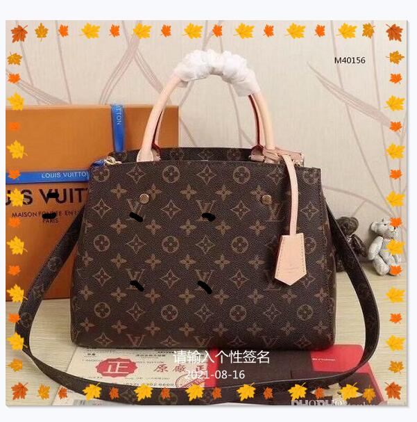 

LVLOUISVITTON bagVUTTON Fashion Designer Luxurys Hangbag Clutch MONTAIGNE BB Handbags Leather Messenger Crossbody Bag
