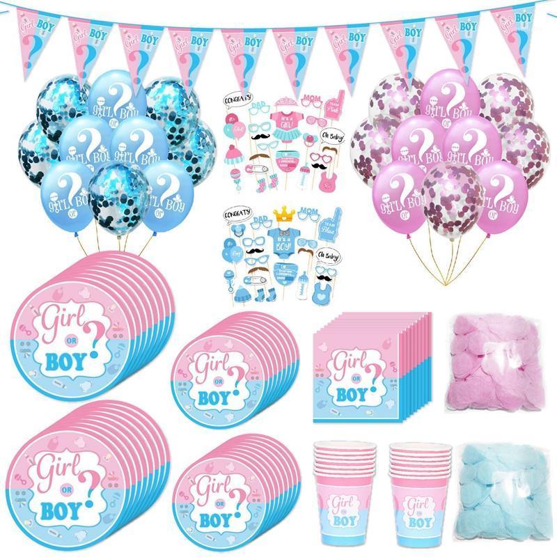 

Party Decoration Gender Reveal Tableware Girl Or Boy Latex Balloon Baby Shower Confetti Balloons Birthday Decorations Kids Favor Supplies